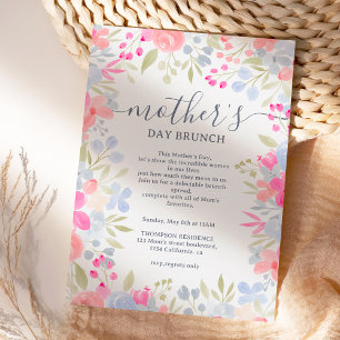 Wilde Blume in den Gärten Einladung