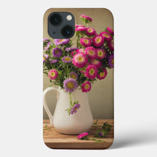 Wilde Blume in einem Vase-IPAD-Fall Case-Mate iPhone Hülle (Rückseite)