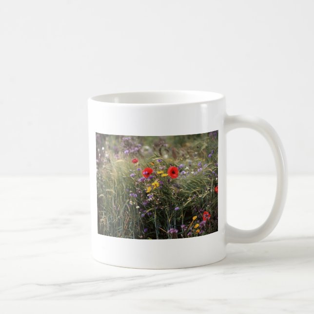 Wilde Blume Kaffeetasse (Rechts)