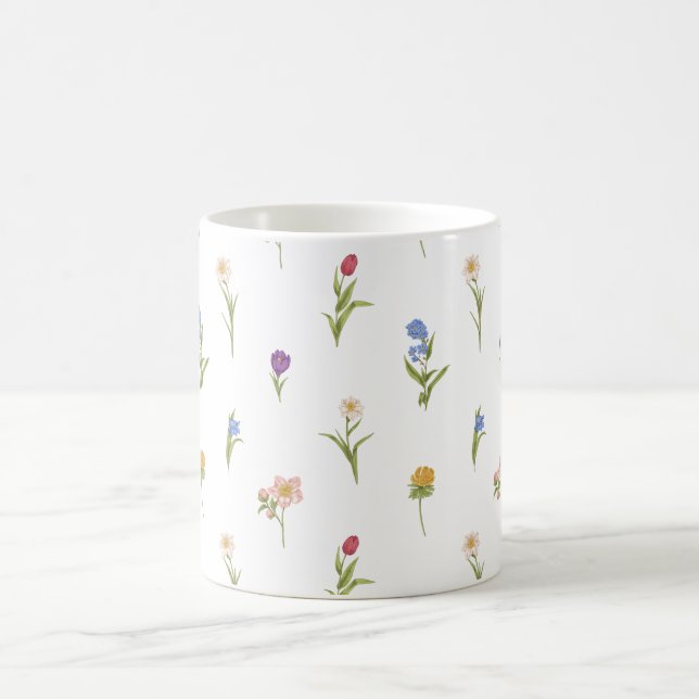 Wilde Blume Kaffeetasse (Mittel)