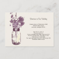 Wilde Blume & Mason Jar Wedding Route