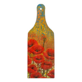 Wilde Blume Mohn und Molsen Happy Birthday Ca Schneidebrett