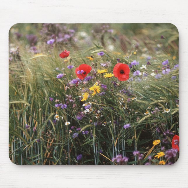 Wilde Blume Mousepad (Vorne)
