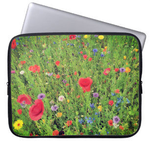 Wilde Blume Neoprenschläfer 15" Laptopschutzhülle
