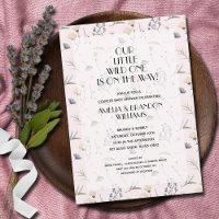 Wilde Blume Pink Girl Babydusche