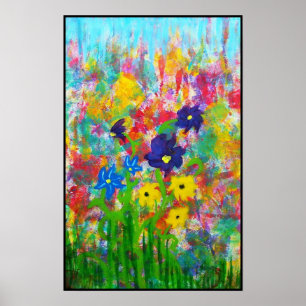 Wilde Blume Poster