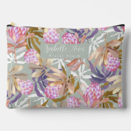 Wilde Blume Protea Gray Zubehörtasche