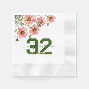 Wilde Blume Serviette
