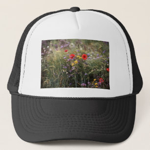 Wilde Blume Truckerkappe