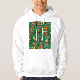 Wilde Blume Wasserfarbe: farblos nahtlos Hoodie
