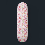 Wilde Blume Wasserfarbe Skateboard<br><div class="desc">Helle und fröhliche Aquarellfarben Wildblume und Blätter Gemälde eines üppig bewachsenen Gartens. Ideal für Gärtner, Naturliebhaber und Floristen.</div>