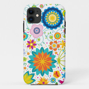 Wilde Blumen iPhone 11 Hülle