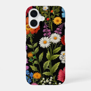 WILDE BLUMEN iPhone 16 HÜLLE