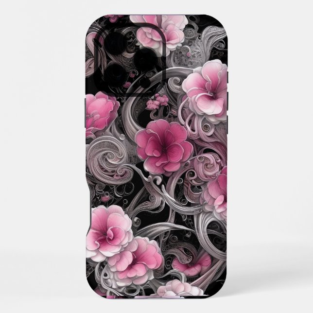 Wilde Blumen  iPhone 16 Pro Max Hülle (Rückseite)