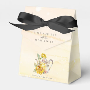 Wilde Blumen-Teeparty-Baby-Einweihung Geschenkschachtel