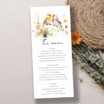 Wilde Botanische Wasserfarben Liebesvögel Hochzeit Einladung<br><div class="desc">Es ist sehr einfach,  mit Ihren persönlichen Daten zu personalisieren. Wenn Sie ein anderes passendes Produkt oder eine Anpassung benötigen,  wenden Sie sich bitte per E-Mail an Zazzle.</div>