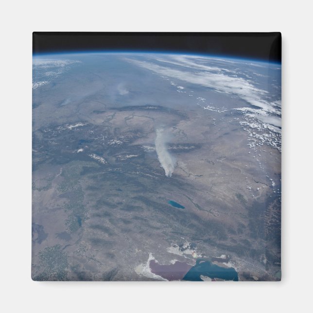 Wilde Brände im Western und Südwesten von uns. Magnet (Vorne)