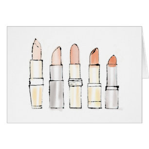 Wilde bunte moderne Lippenstift-Skizze Apples  