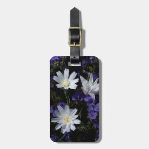 Wilde Chicorée- und Phacelia-Blumen Gepäckanhänger
