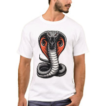 Wilde Cobra-Schlangen-Illustration Fette Power-Des
