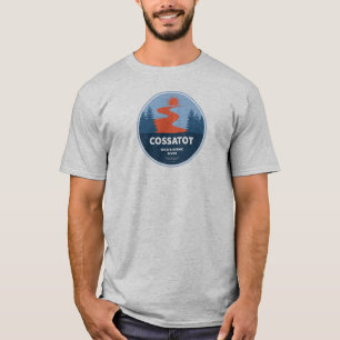 Wilde Cossatot und Landschaftliche Arkansas T-Shirt
