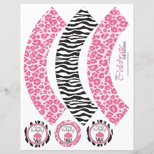 Wilde Cupcake CP Cupcake Wrappers (Vorderseite)