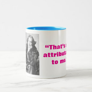 Wilde Déclarations Mug