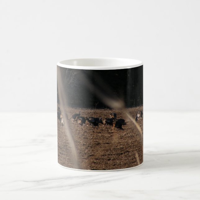 Wilde die Türkei-Tasse Verwandlungstasse (Mittel)