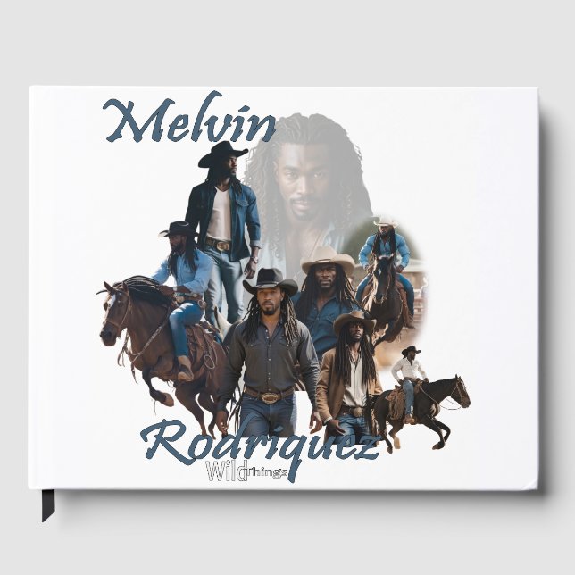 Wilde Dinge Melvin Rodriguez Cover Art Gästebuch (Vorderseite)