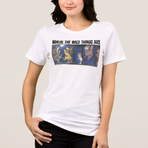 Wilde Dinge und Max tanzen im Mondlicht Tri-Blend Shirt