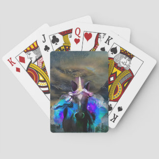 Wilde Einhorn Spielkarten