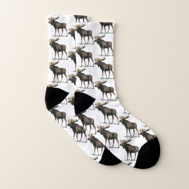 Wilde Elchsocken Socken (Paar)