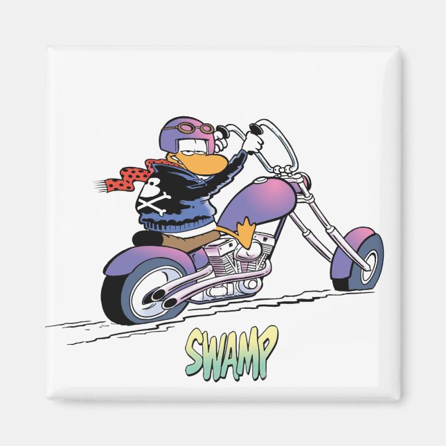 Wilde Enten Kühlschrankmagnet (Vorne)