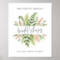 Wilde Foliage-Brautpartys willkommen