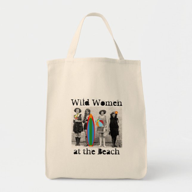 Wilde Frauen an der Tragetasche (Vorne)