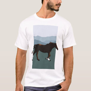 Wilde Gebirgsstute T-Shirt