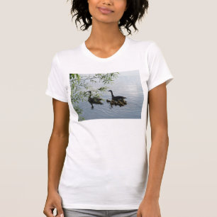 Wilde Geese Womens Lässig Scoop T - Shirt