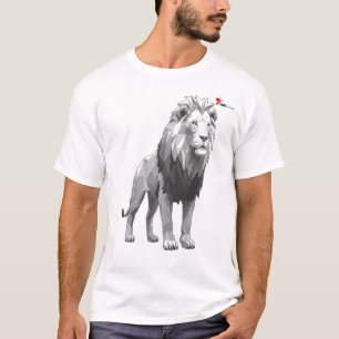 "Wilde Geometrie" Geometrisches Tier T-Shirt