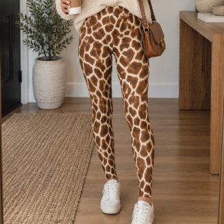 Wilde Giraffenoptik Leggings
