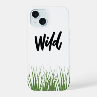 Wilde Gras Hülle iPhone 15 Hülle