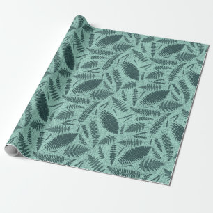 Wilde Gräser und Farne Geschenkpapier