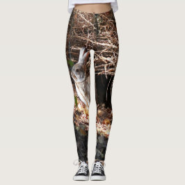 Wilde Häschenkaninchen-Entwurfs-Leggings Leggings