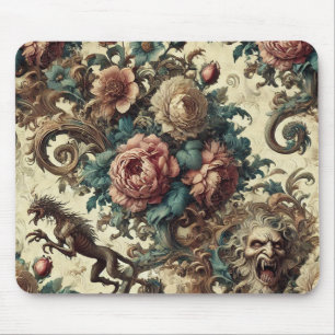 Wilde Herzen & Jagdhunde - Gotisch Viktorianisch Mousepad