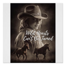Wilde Herzen können nicht gezähmt werden - Cowgirl