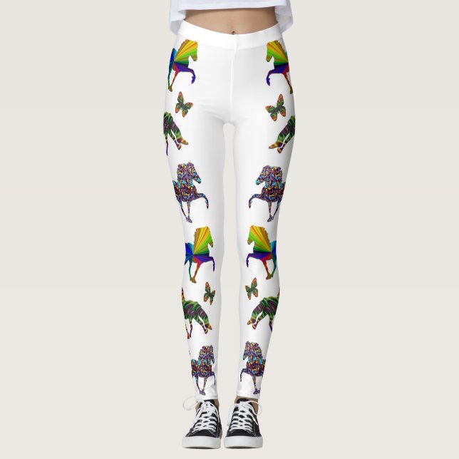 Wilde Isländer Leggings (Vorderseite)