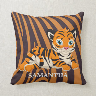 Wilde Jungle Safari Tiere Baby Kissen