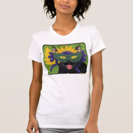 Wilde Karneval-Katzen-Party-New- T-Shirt