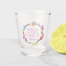 Wilde kinderfarbene Aquarellkunst personalisiert