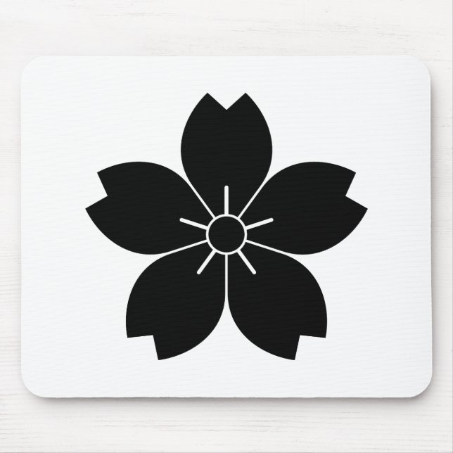 Wilde Kirschblüte Mousepad (Vorne)