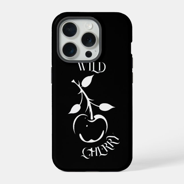 Wilde Kirsche  iPhone 15 Pro Hülle (Rückseite)